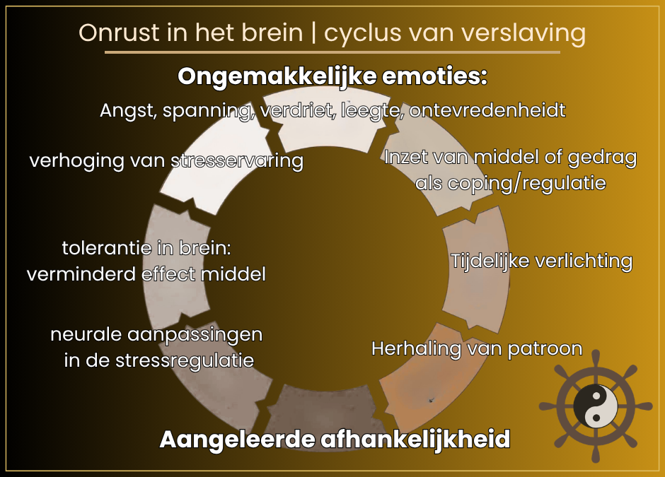 Recovery Dharma Nijmegen blog | Stilte en De onrust van het brein en de cyclus van verslaving